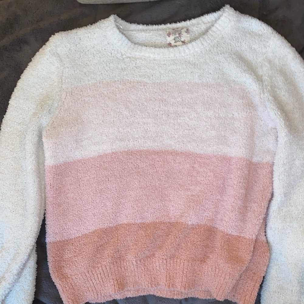 Pink sweater